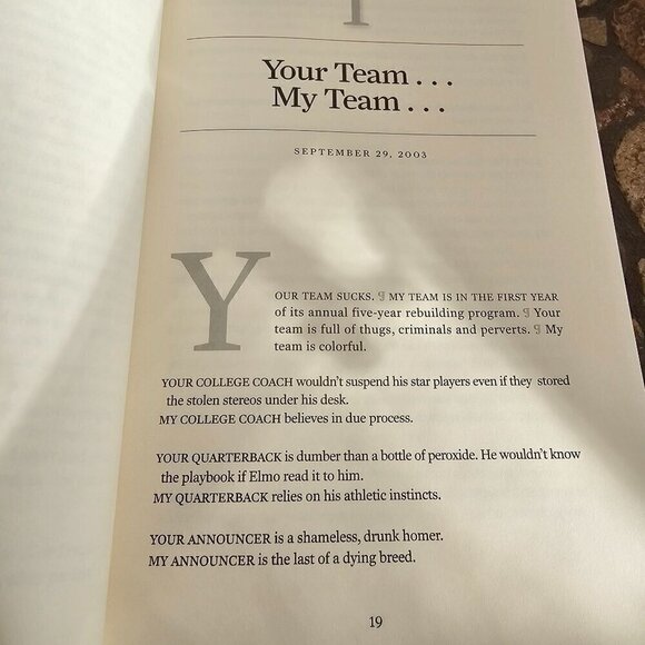 Hate Mail From Cheerleaders & Other Adventures From The Life Of Reilly Hardcover - Picture 6 of 7